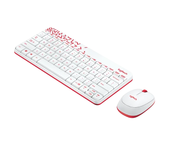 Logitech MK240 Wireless Keyboard and Mouse Combo Cheerful and compact wireless combo