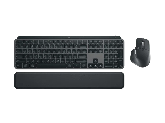 Logitech MX KEYS S COMBO Performance Combo: MX Master 3S, MX Keys S & MX Palm Rest ( Retail Pack ) - Golchha Computers