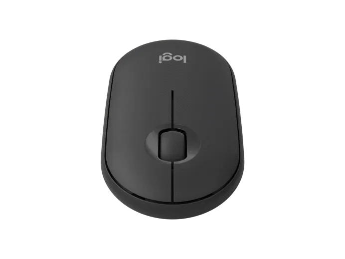 Logitech PEBBLE MOUSE 2 M350S Slim, compact Bluetooth® mouse with a customizable button. - Golchha Computers