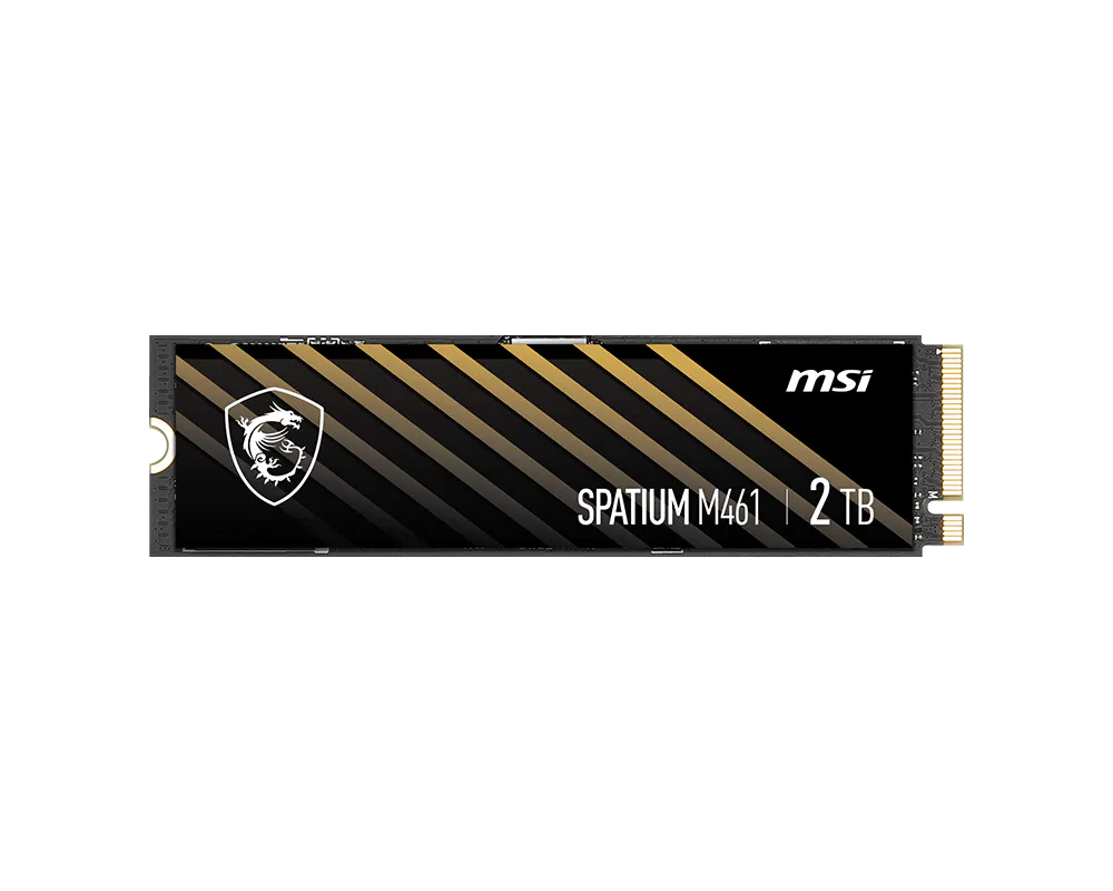 MSI SPATIUM M461 2TB M.2 2280 PCIe Gen4 NVMe SSD