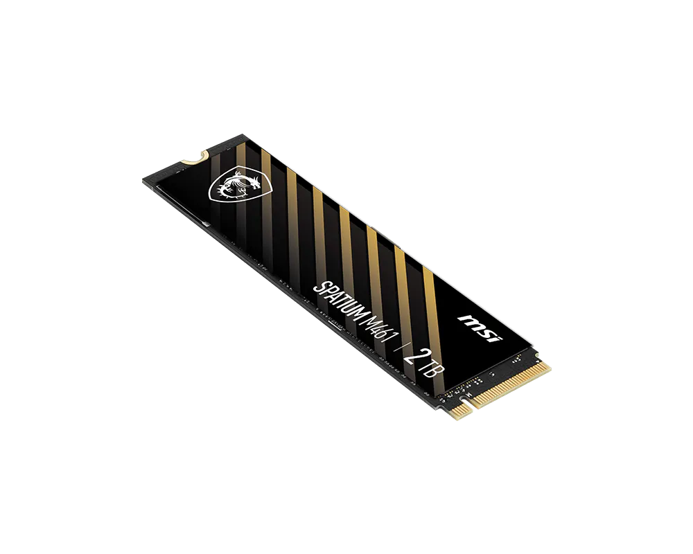 MSI SPATIUM M461 2TB M.2 2280 PCIe Gen4 NVMe SSD