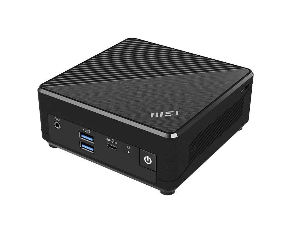 MSI Cubi N ADL S Fanless Mini PC – Intel Processor N100, DDR4, Barebone
