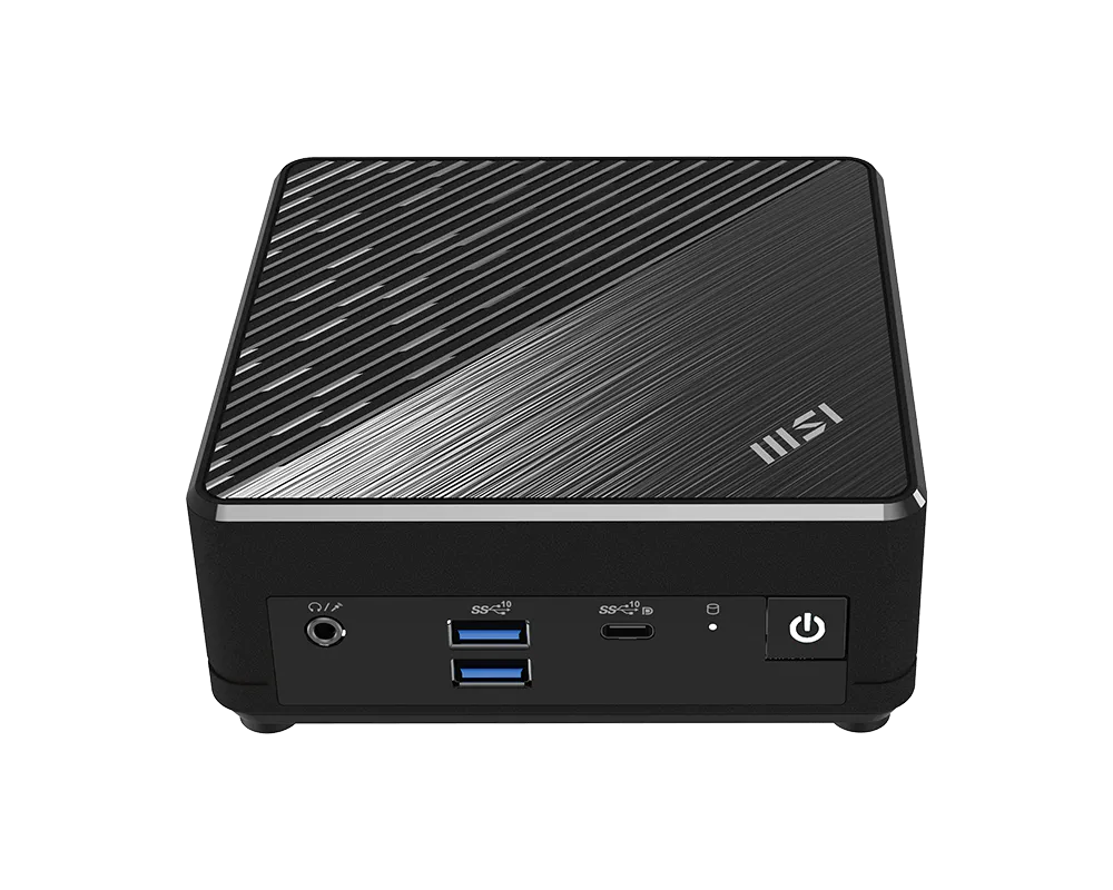 MSI Cubi N ADL S Fanless Mini PC – Intel Processor N100, DDR4, Barebone