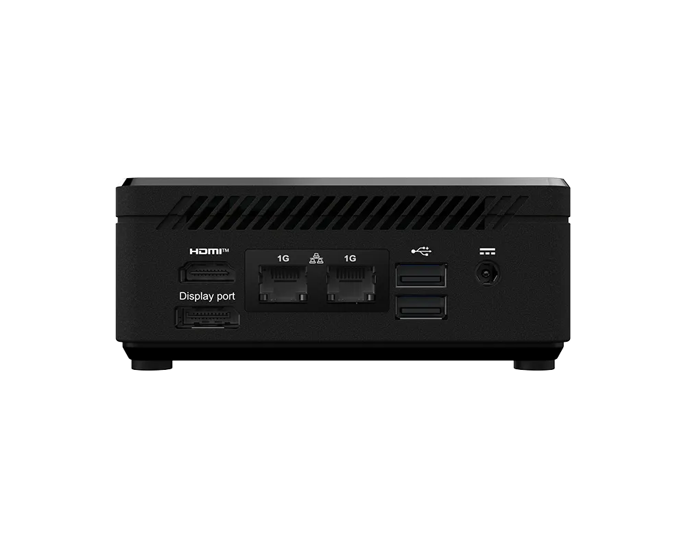 MSI Cubi N ADL S Fanless Mini PC – Intel Processor N100, DDR4, Barebone
