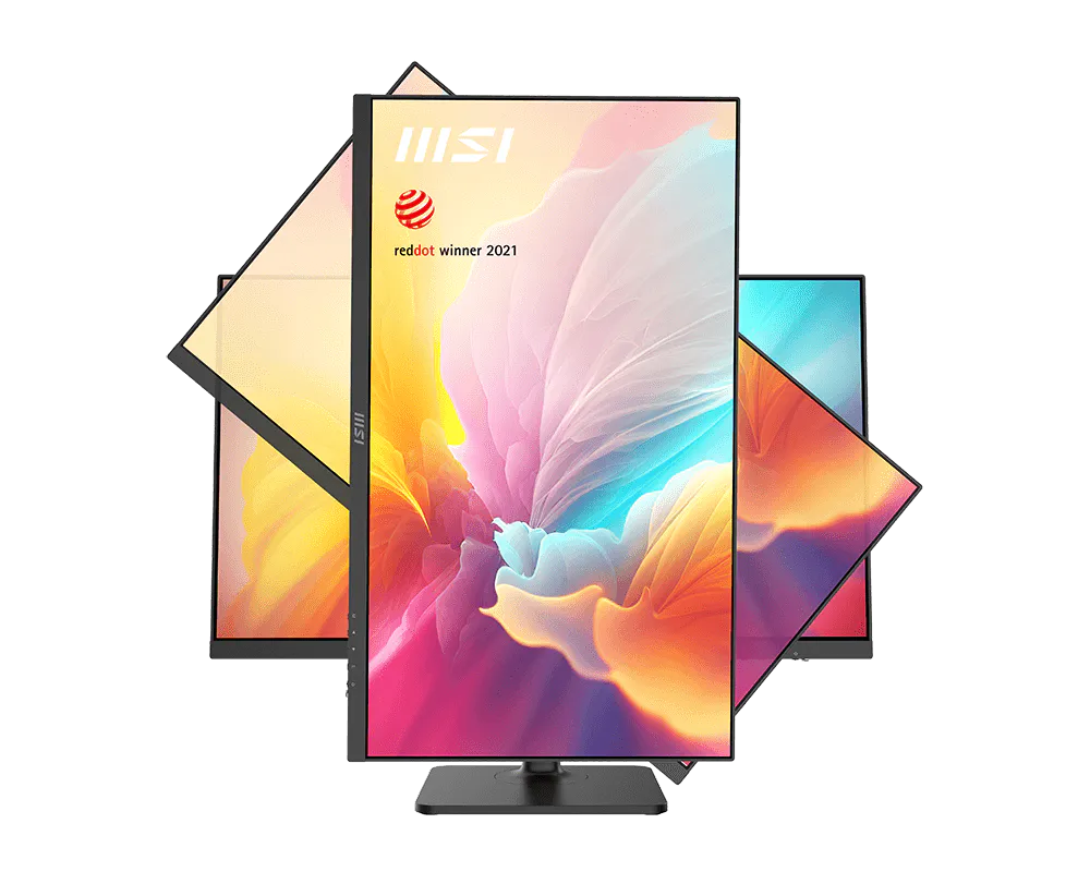 MSI Modern MD272QXP 27-inch QHD IPS 100Hz USB-C Ergonomic Home & Office Monitor