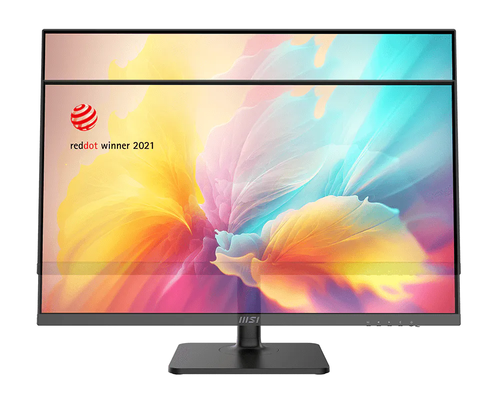 MSI Modern MD272QXP 27-inch QHD IPS 100Hz USB-C Ergonomic Home & Office Monitor