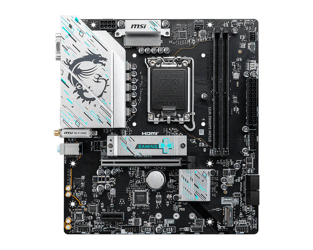 MSI B760M GAMING WIFI INTEL B760 DDR5 MOTHERBOARD