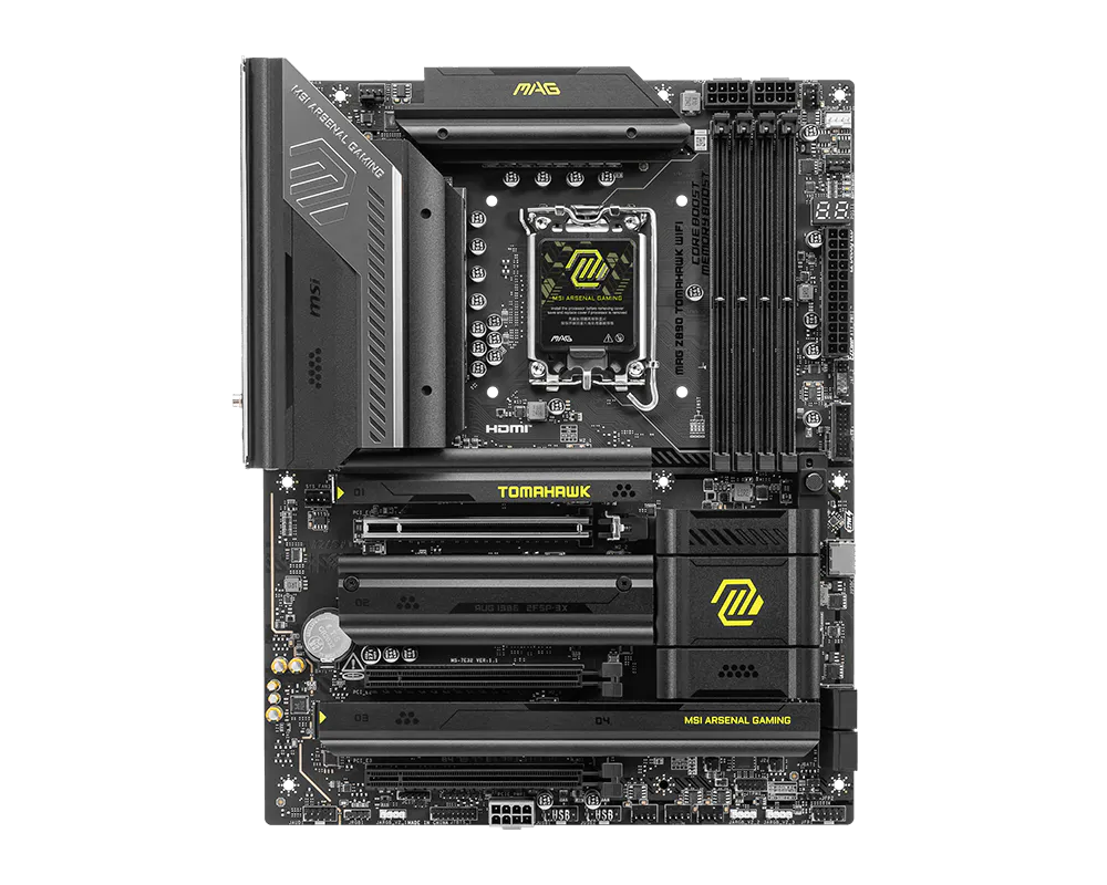 MSI MAG Z890 TOMAHAWK WIFI INTEL Z890 DDR5 MOTHERBOARD