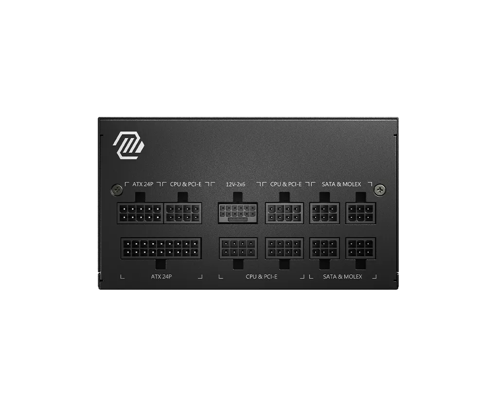 MSI MAG A850GL PCIE5 850W ATX 3.1 80 PLUS GOLD POWER SUPPLY