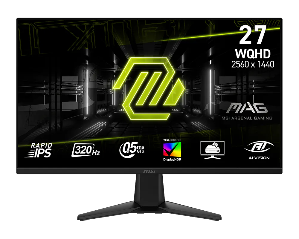 MSI MAG 275QF X32 27-inch QHD IPS 320Hz 0.5ms Gaming Monitor