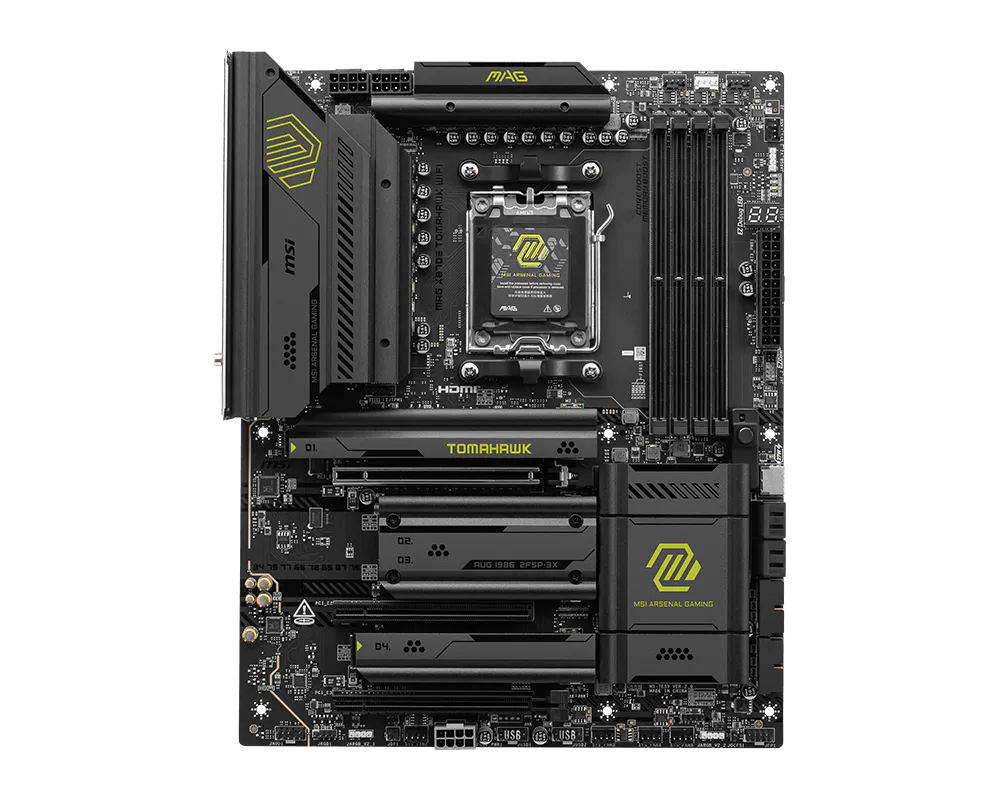 MSI MAG X870E Tomahawk WIFI ATX AM5 DDR5 Motherboard