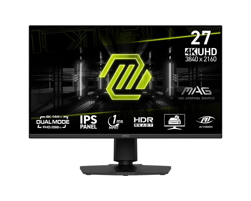 MSI MAG 275UPD E14 27 Inch IPS 4K UHD 144Hz Gaming Monitor - GOLCHHA COMPUTERS 
