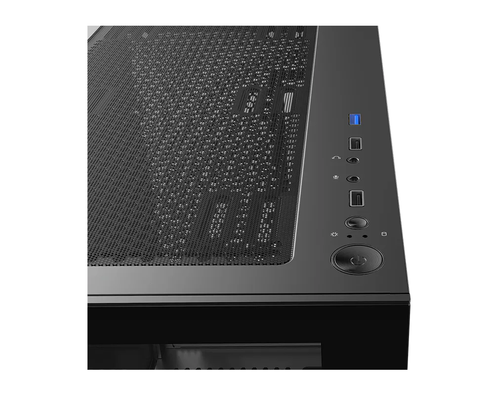 MSI PAG PANO M110A Mid Tower Gaming PC Case
