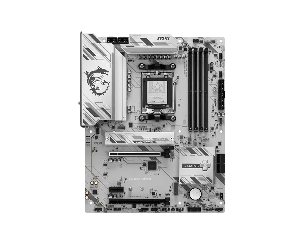 MSI B850 GAMING PLUS WIFI6E DDR5 ATX Motherboard (AMD AM5)