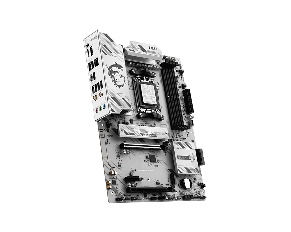 MSI B850 GAMING PLUS WIFI6E DDR5 ATX Motherboard (AMD AM5)