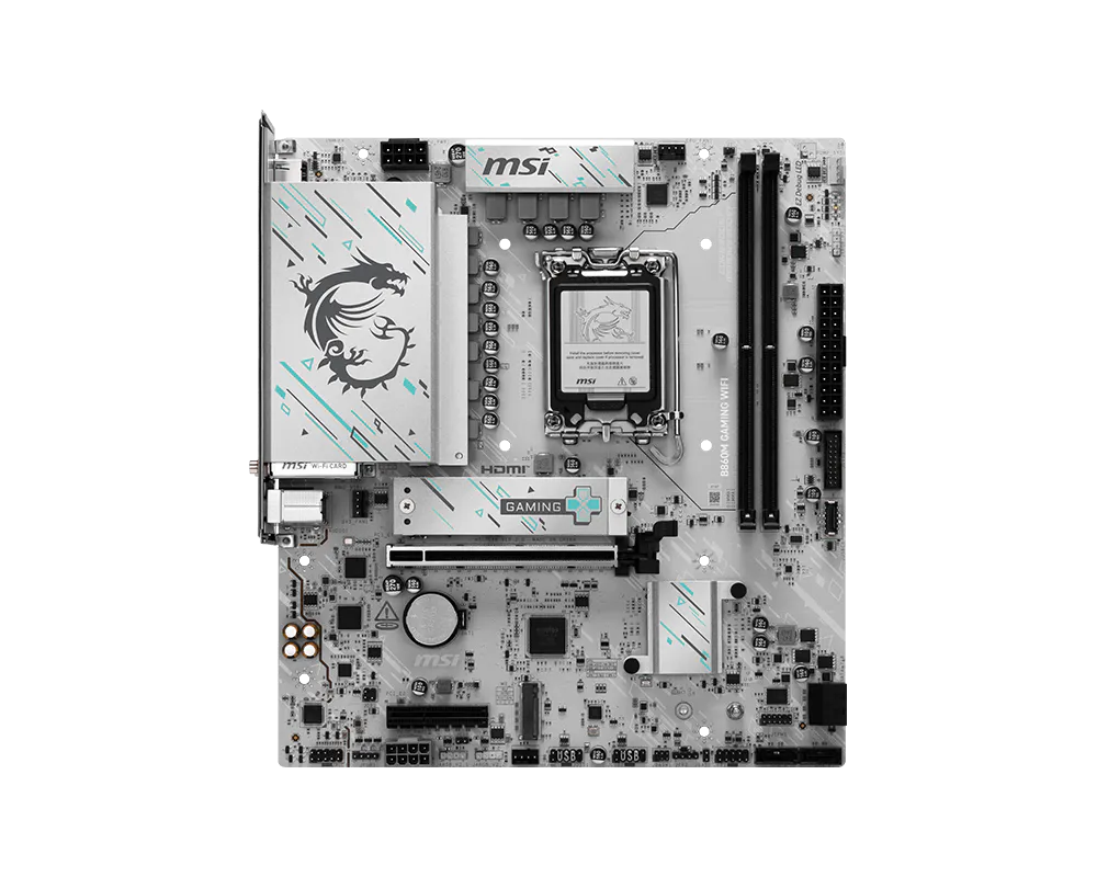 MSI B860M GAMING WIFI INTEL B860 DDR5 MOTHERBOARD