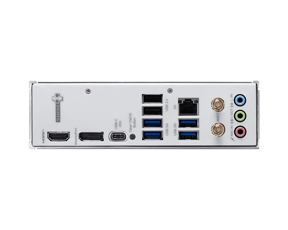 MSI B860M GAMING WIFI INTEL B860 DDR5 MOTHERBOARD