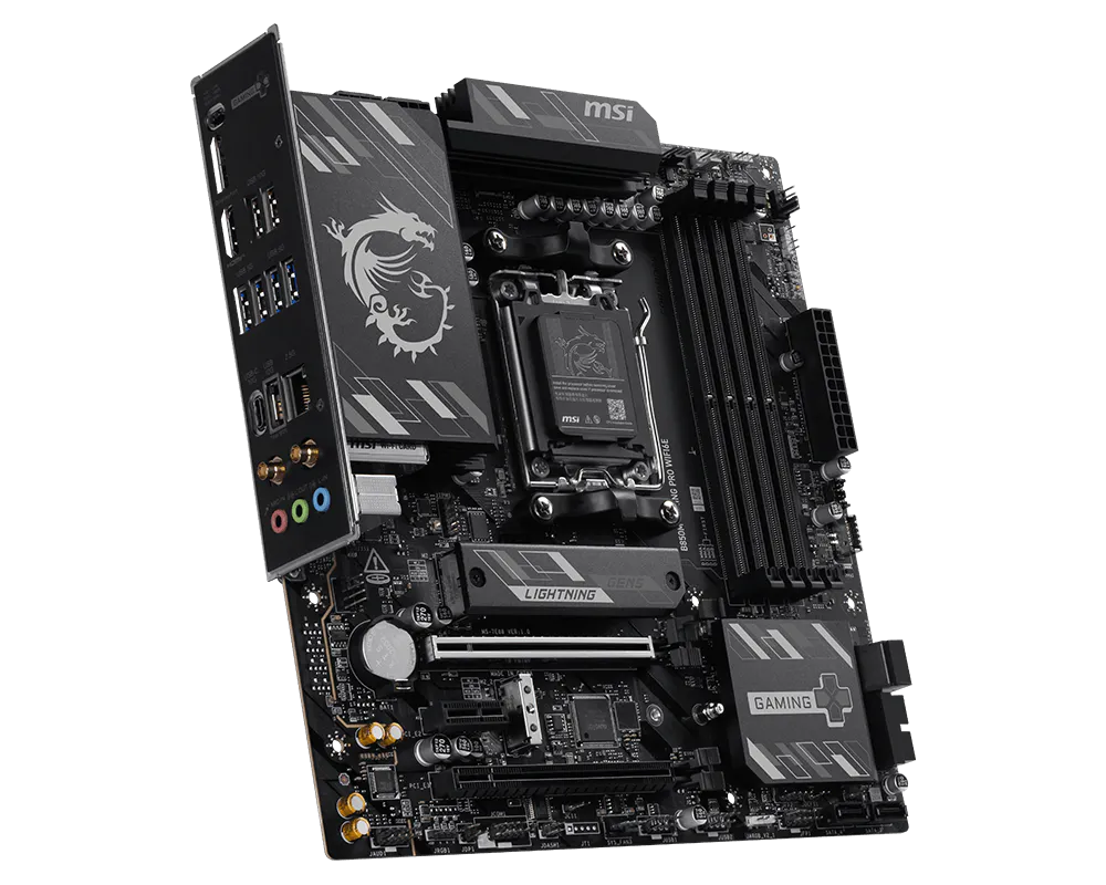 MSI B850M GAMING PRO WIFI6E AMD B850 DDR5 MOTHERBOARD
