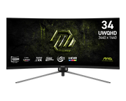 MSI MAG 345CQRF E20 34 Inch 2K 200Hz Ultrawide Curved Gaming Monitor - GOLCHHA COMPUTERS 