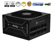 MSI MAG A1000GLS 1000W 80 Plus Gold ATX 3.1 Fully Modular Power Supply
