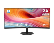MSI PRO MP341CQ E12 34 Inch 2K 120Hz Ultrawide Business Monitor - GOLCHHA COMPUTERS 