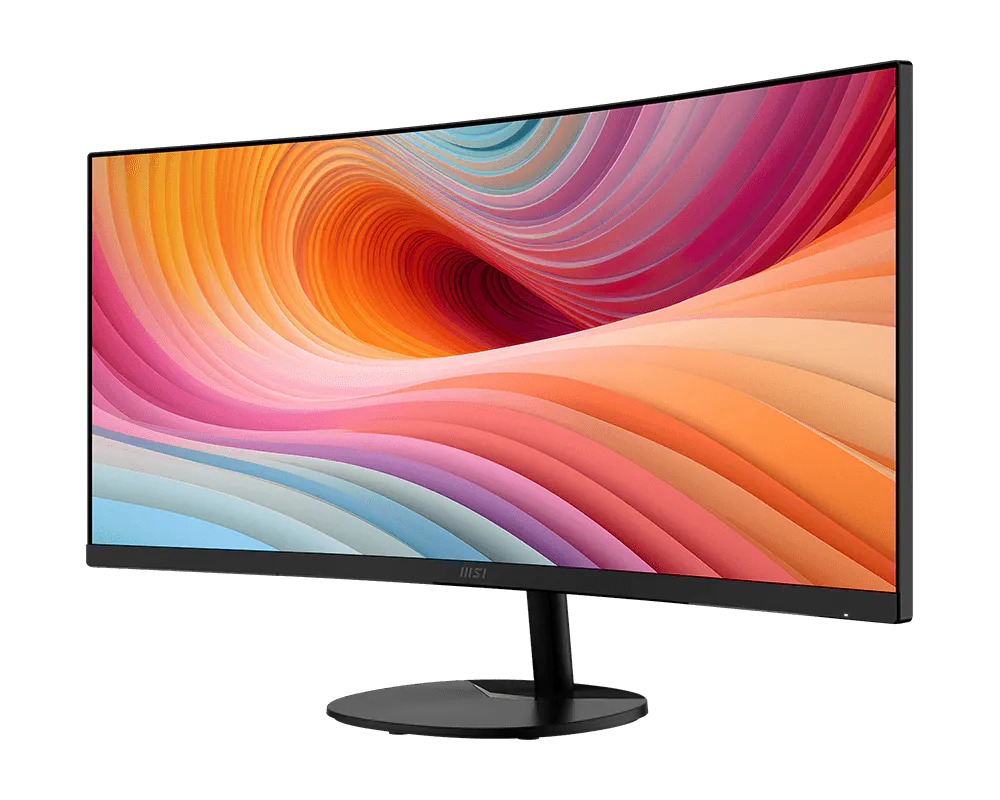 MSI PRO MP341CQ E12 34 Inch 2K 120Hz Ultrawide Business Monitor - GOLCHHA COMPUTERS 