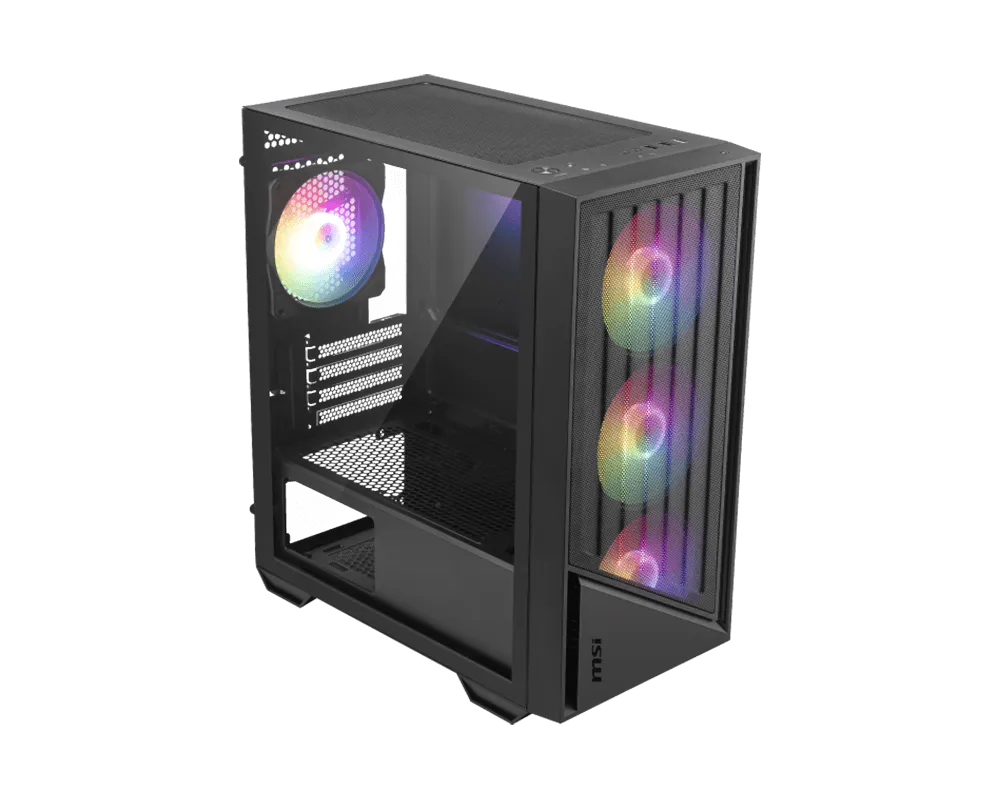 MSI PRO FORGE M051A Auto RGB M-ATX Mini Tower Case