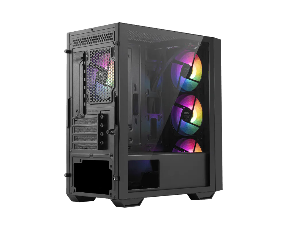 MSI PRO FORGE M051A Auto RGB M-ATX Mini Tower Case