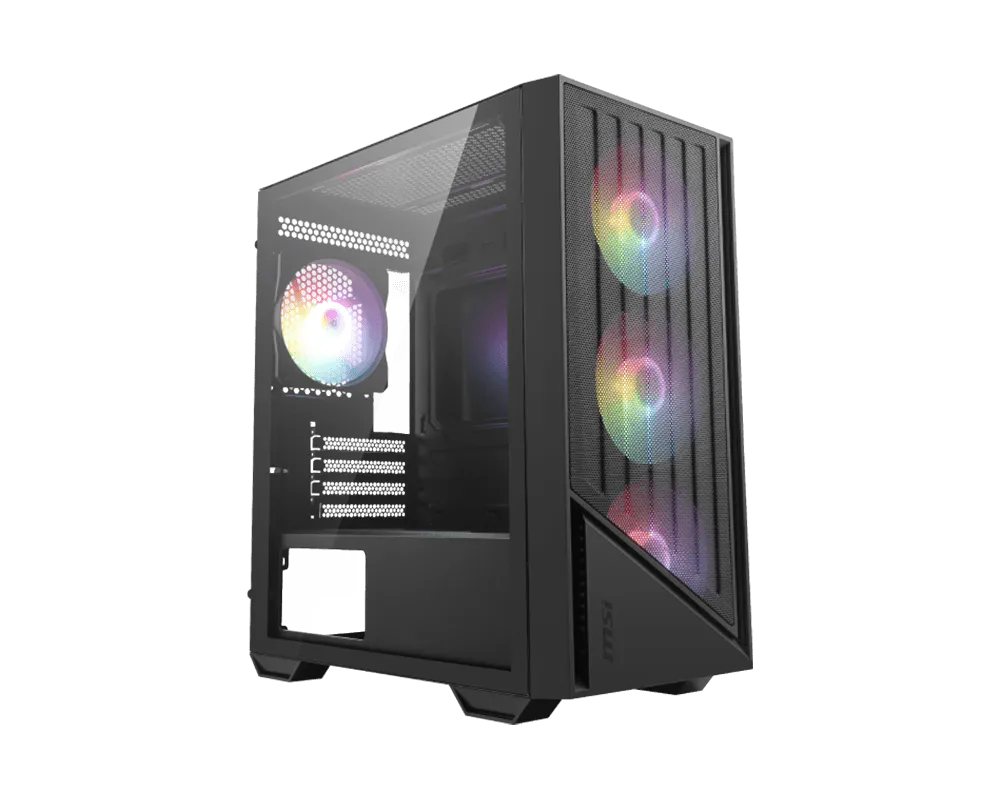 MSI PRO FORGE M051A Auto RGB M-ATX Mini Tower Case