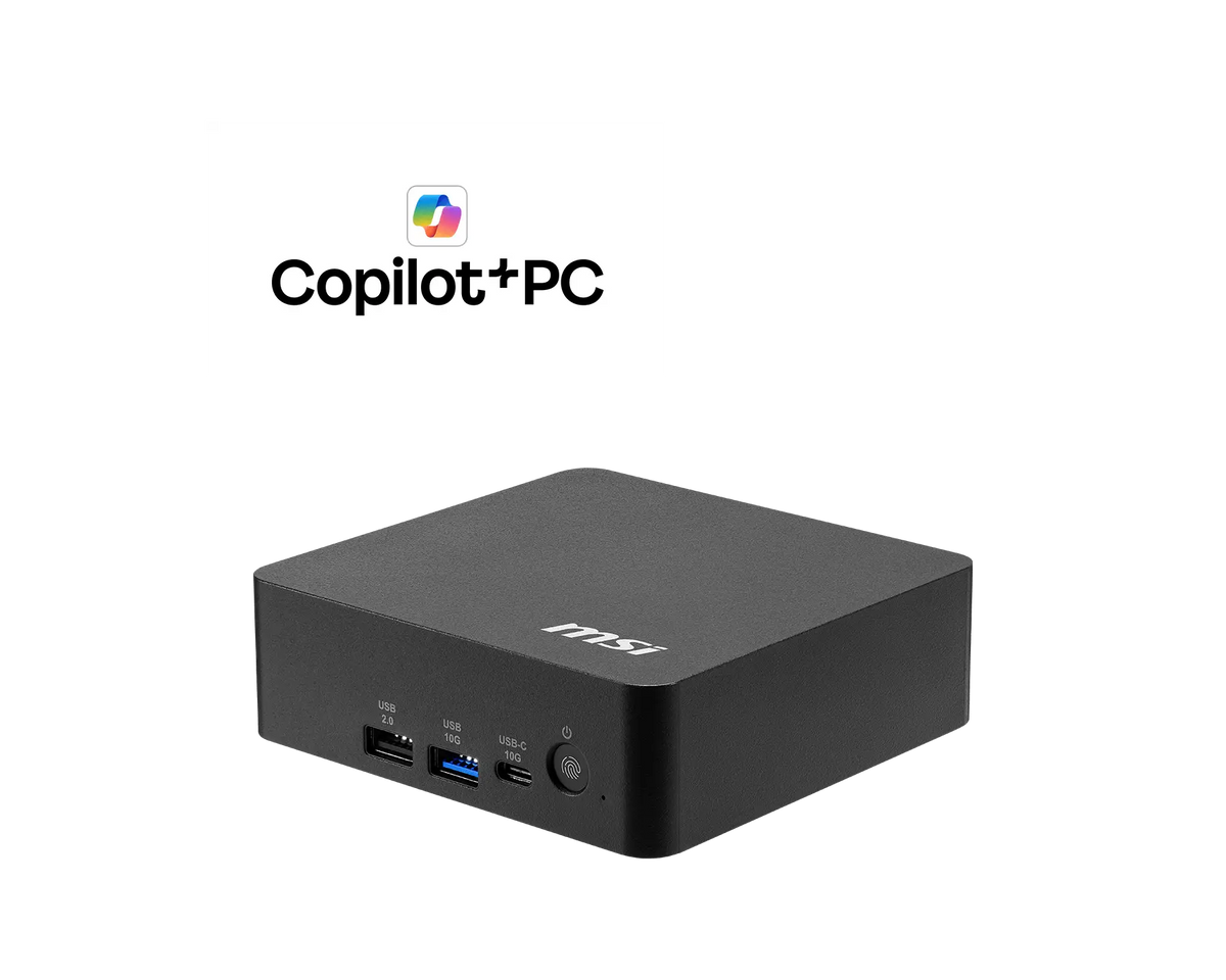 MSI Cubi NUC AI+ 3MG Copilot+ Mini PC – Intel Core Ultra 9 386H, DDR5, Barebone