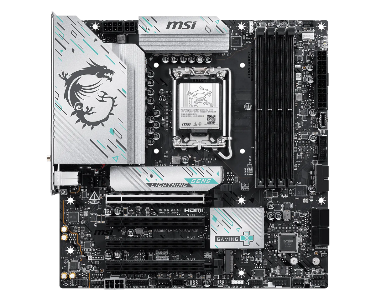 MSI B860M GAMING PLUS WIFI6E