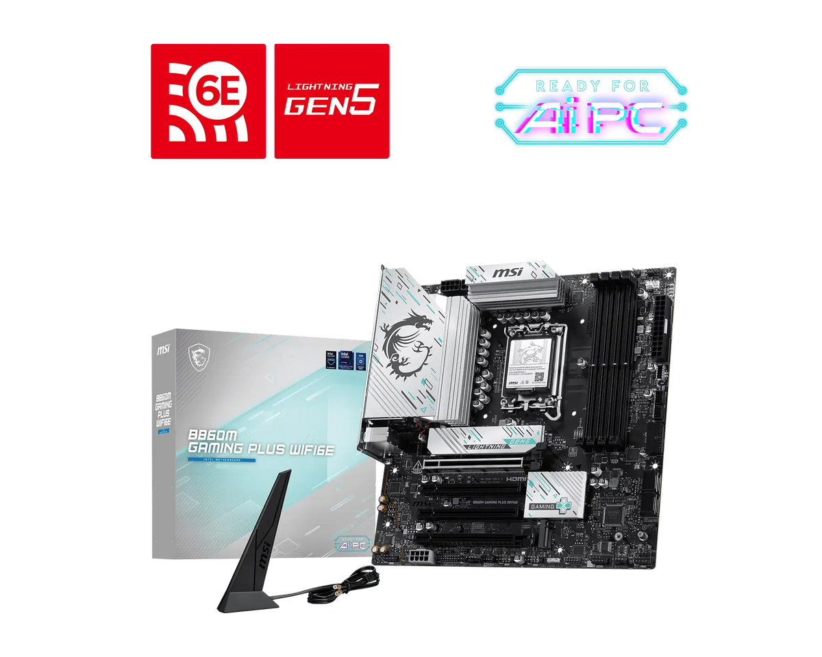 MSI B860M GAMING PLUS WIFI6E