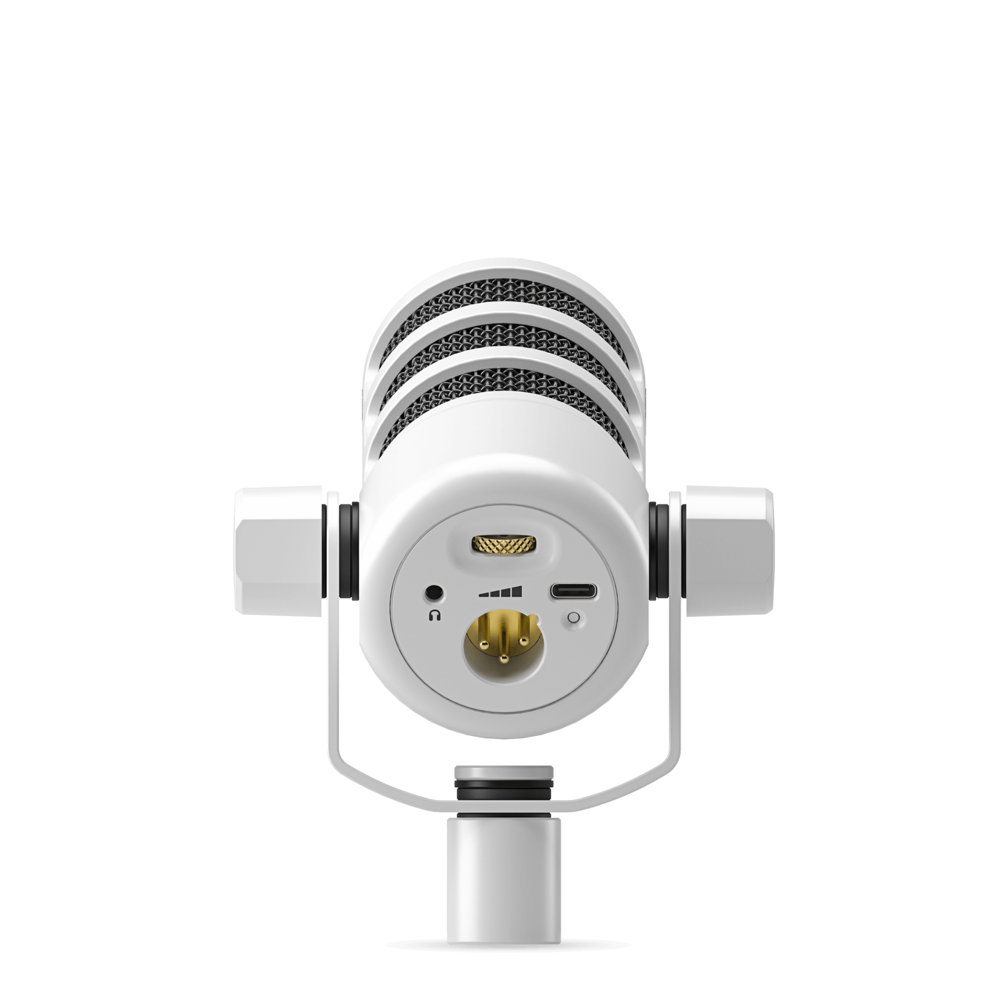 Rode PodMic USB Versatile Dynamic Broadcast Microphone And PSA1+ Professional Studio Arm Combo - White - Golchha Computers