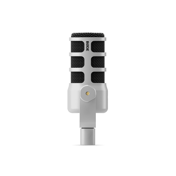 Rode PodMic Dynamic Broadcast Microphone And PSA1+ Professional Studio Arm Combo - White - Golchha Computers