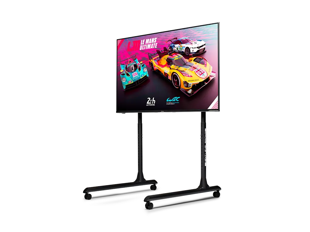 Next Level NLR R010 Round Tube Freestanding Single Monitor Stand - Dispatch in 3 Business Days - GOLCHHA COMPUTERS 