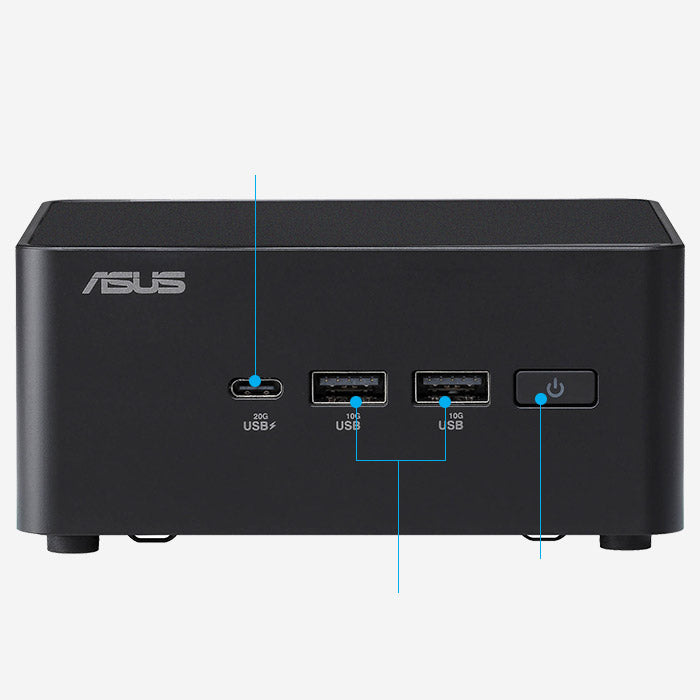 ASUS NUC 14 Pro Kit NUC14RVHU7 Mini PC RNUC14RVHU700000I (Barebone) Tall Version - GOLCHHA COMPUTERS 