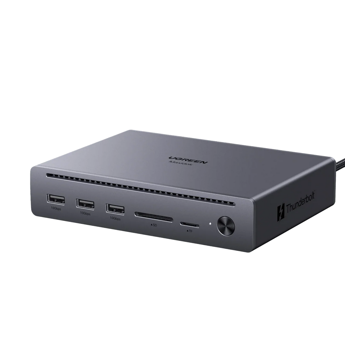 UGREEN Revodok Maxidok Thunderbolt 5 Dock 10-in-1 with Gigabit Ethernet and dual 6K/8K displays - GOLCHHA COMPUTERS 