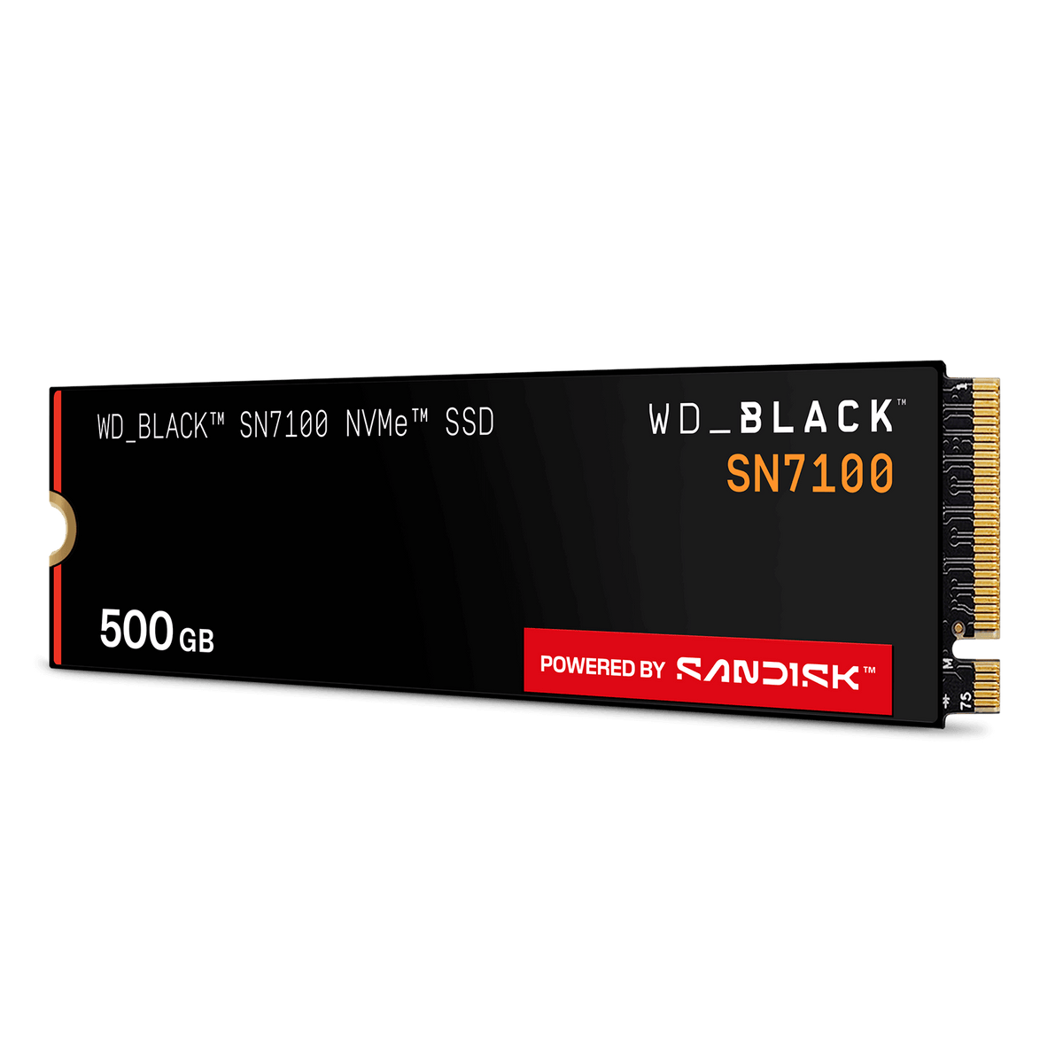 WD_BLACK SN7100 500GB M.2 2280 PCIe Gen4 NVMe SSD
