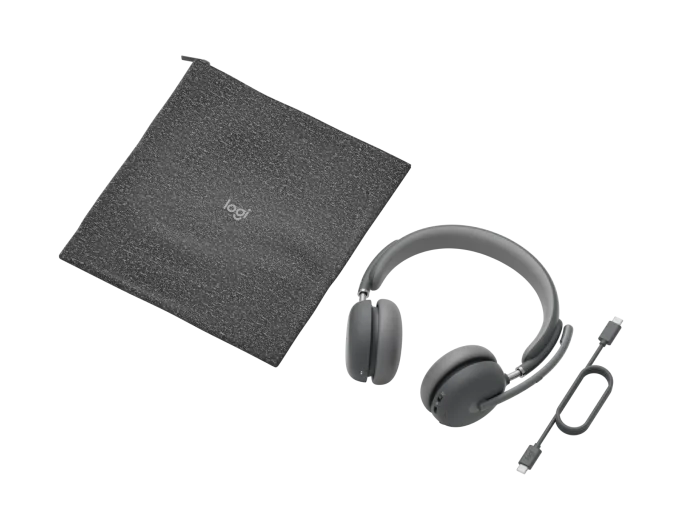 Logitech Zone Wireless 2 AI-powered headset for two-way noise-free calls. - GOLCHHA COMPUTERS 