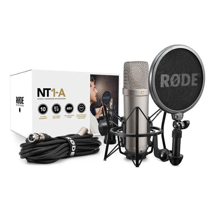 Rode NT1-A Large-diaphragm Cardioid Condenser Microphone - Golchha Computers