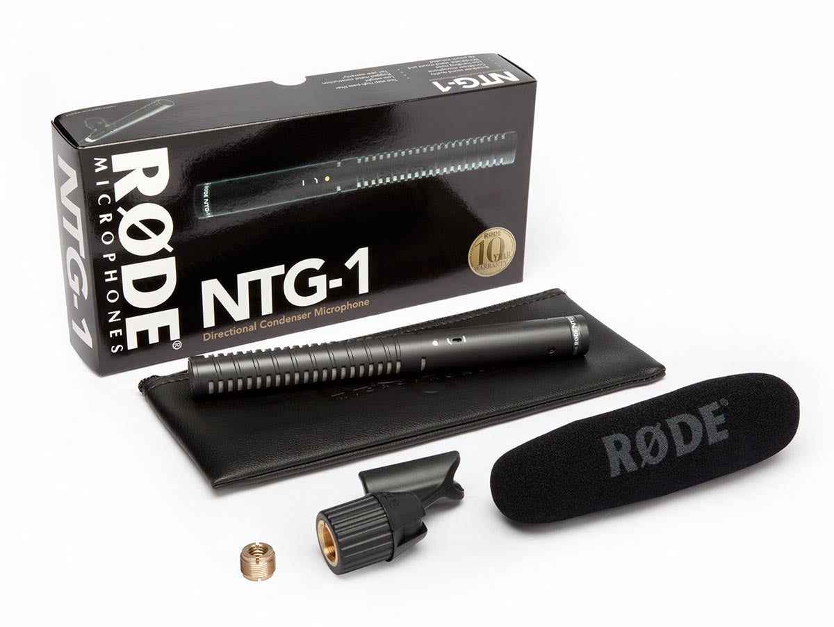 Rode NTG1 Premium Shotgun Microphone - Golchha Computers