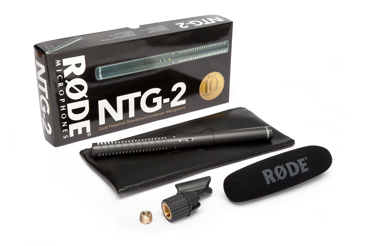Rode NTG2 Dual-power Shotgun Microphone - Golchha Computers