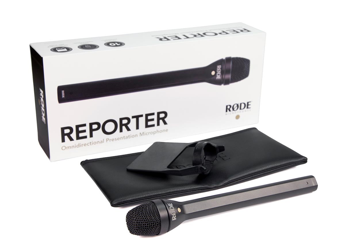 Rode Reporter Handheld Interview Microphone - Golchha Computers