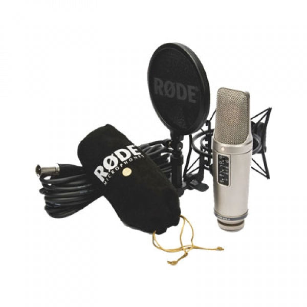 Rode NT2-A Large Diaphragm 3 Polar Pattern Studio Condenser Microphone - Golchha Computers