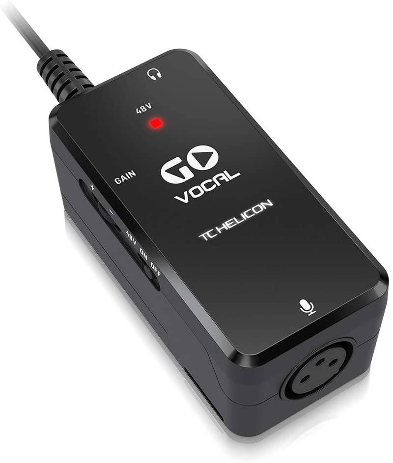 TC-Helicon GO VOCAL Microphone Preamp - Golchha Computers