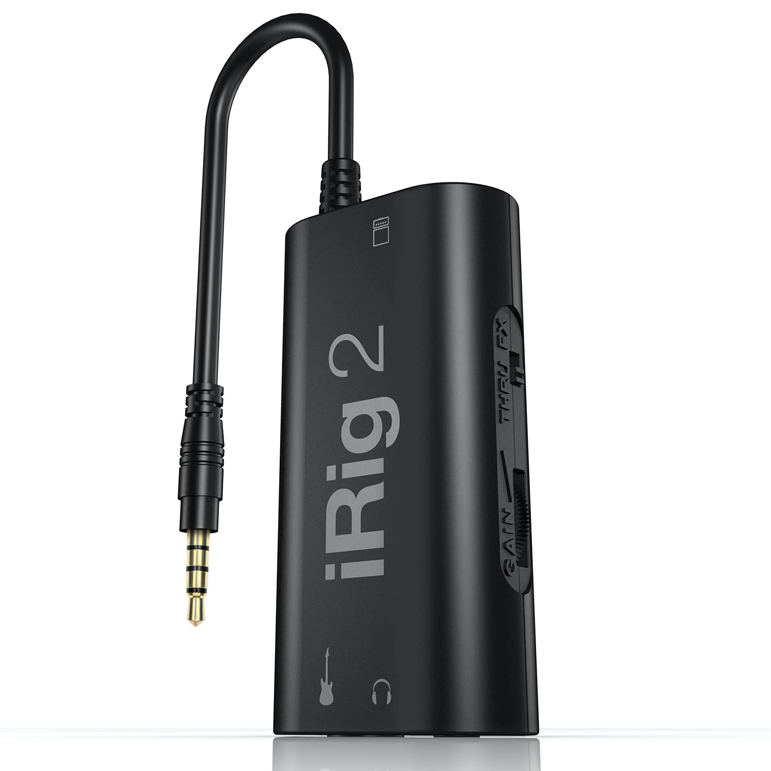 IK Multimedia iRig 2 guitar interface adaptor for iPhone, iPod touch, iPad, Mac and Android - Golchha Computers