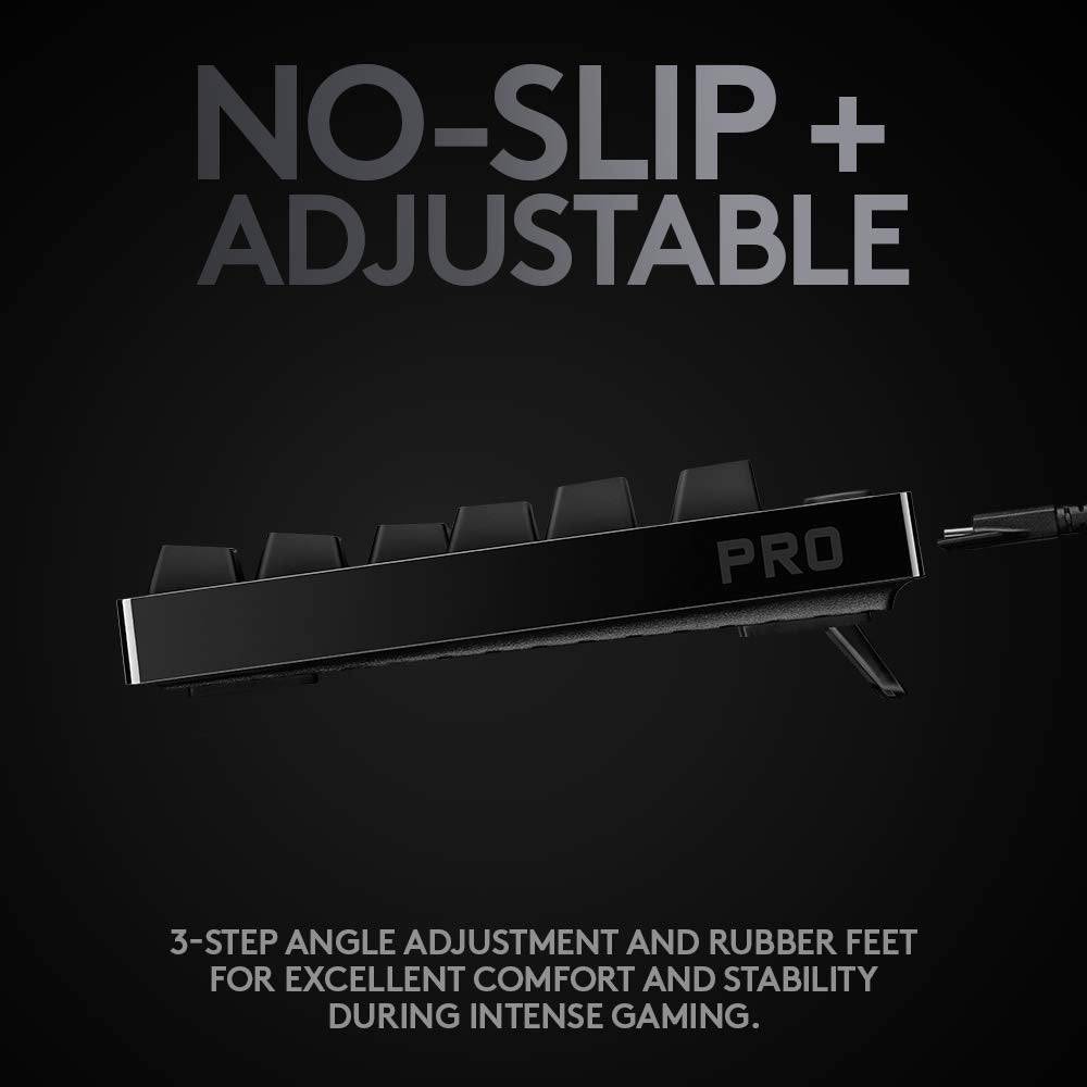 Logitech G PRO Mechanical Gaming Keyboard, Detachable Micro USB Cable - Golchha Computers