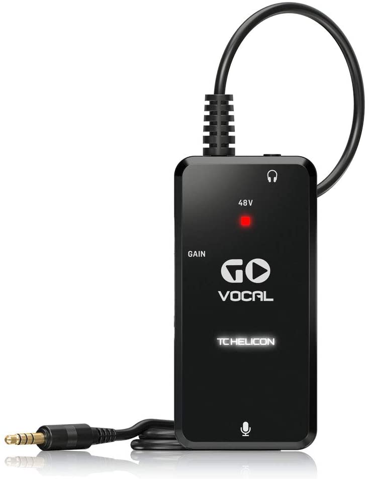 TC-Helicon GO VOCAL Microphone Preamp - Golchha Computers