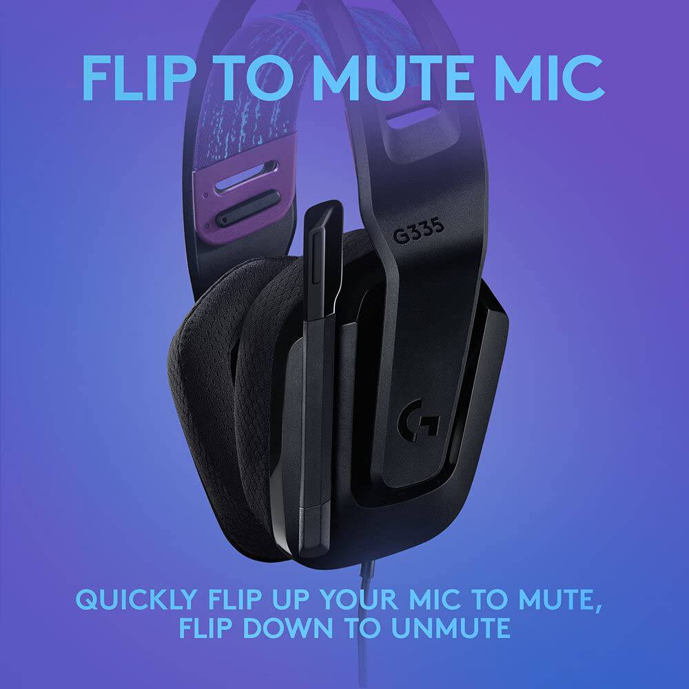 Logitech G335 Wired Gaming Headset - Golchha Computers