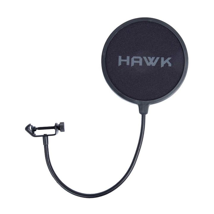 Hawk Proaudio PS01 Pop Filter for Vocal Recording/ Streaming, 6.25 Inch (Black) - Golchha Computers
